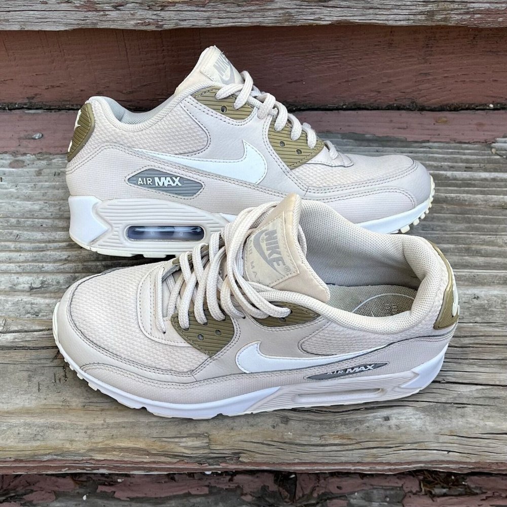Nike Air Max 90 Beige White Sneakers Women's Size 6.5